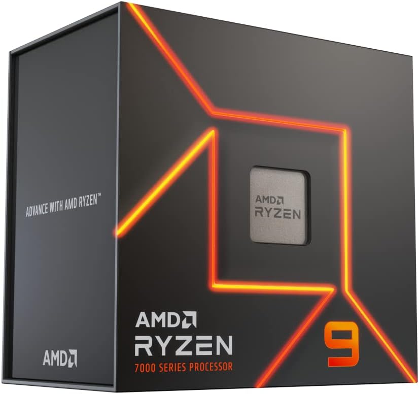 CPU AMD Ryzen9 7900X AMD RYZEN 9 7900X AM5 Processor 12-Core 24-Thread (Max Boost 5.6